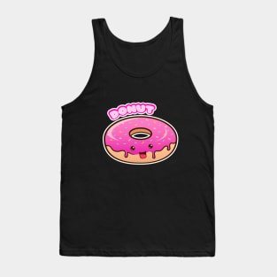 Pink Donut Tank Top